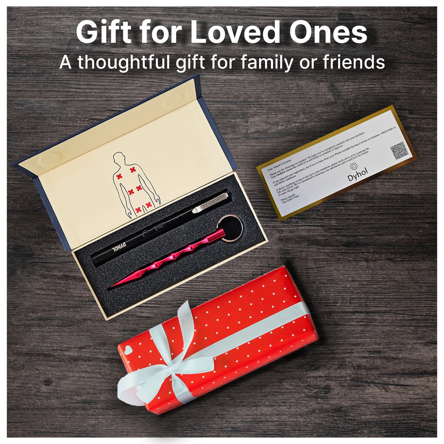 DYHOL Mini Stun Flashlight & Aluminum Safety Stick Combo – USB Rechargeable Stun Device with Battery Indicator, Compact Emergency Glass Breaker & Everyday Personal Safety Accessory